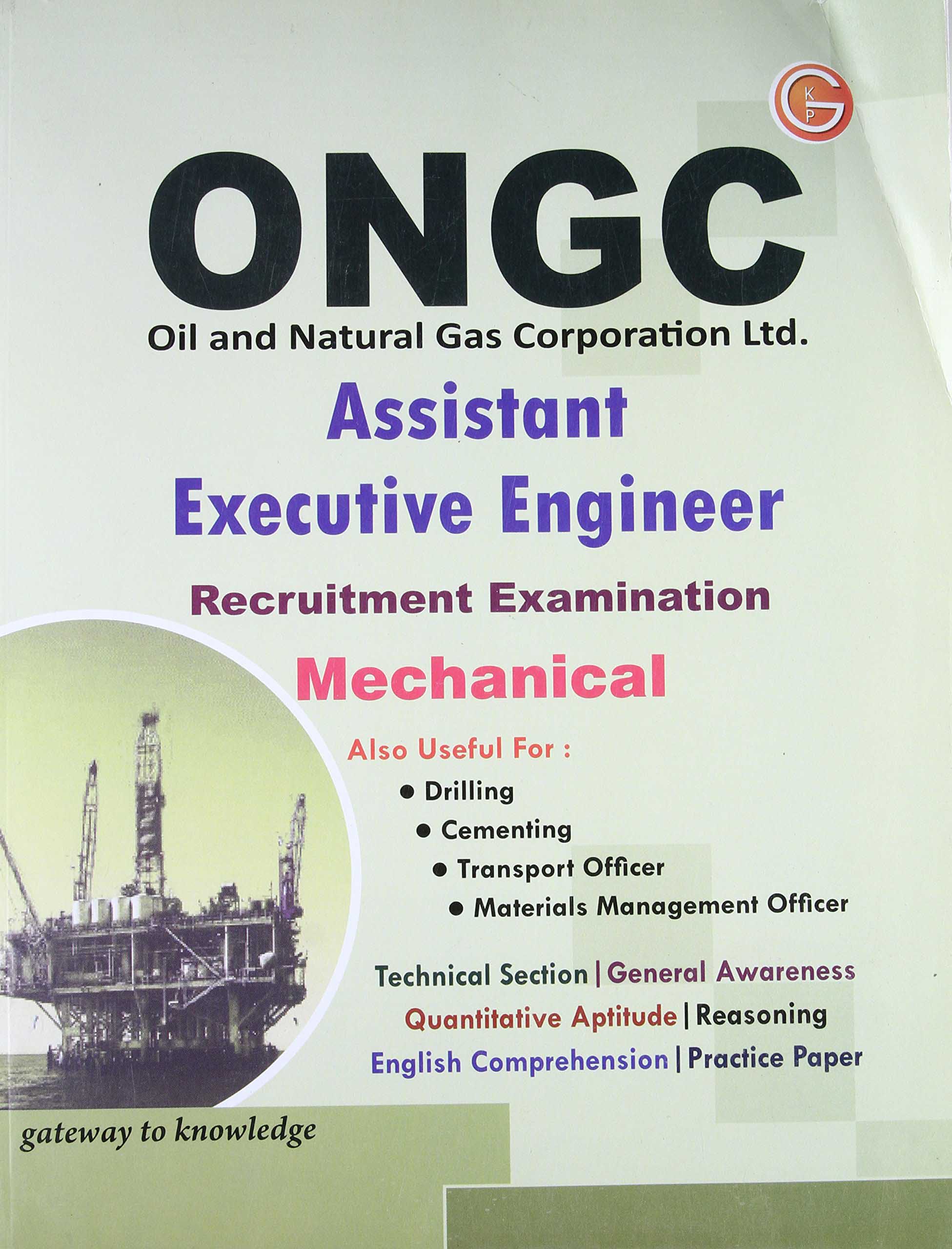 Amazon- ONGC Mechanical Asst. Executive Engineering Recruitment Examination Paperback @ Rs. 384