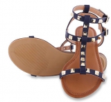 Tatacliq- CERIZ Leanna Navy Gladiator Sandals @ Rs. 1044