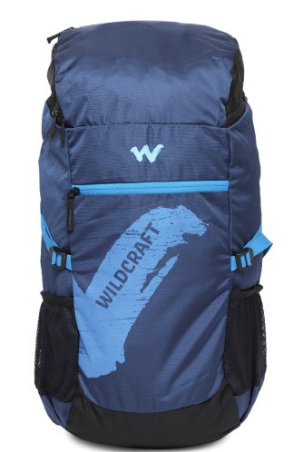 Wildcraft Men Blue Printed Rucksack