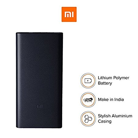 Amazon- Get  Mi 10000mAH Li-Polymer Power Bank 2i (Black)