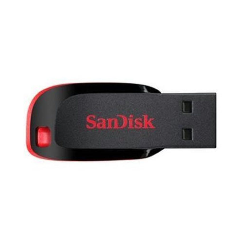 Amazon- SanDisk Cruzer Blade SDCZ50-016G-135 16GB USB 2.0 Pen Drive