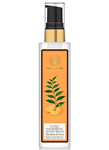 Forest Essentials- Buy Mandarin and Neem Ultra Nourishing Hand and Nail Cream, 200ml at Rs. 1,250