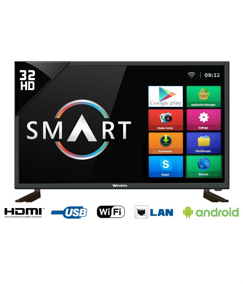 Snapdeal- Weston WEL3200S 80 cm (32) HD Ready SMART LED Television @ Rs. 12971