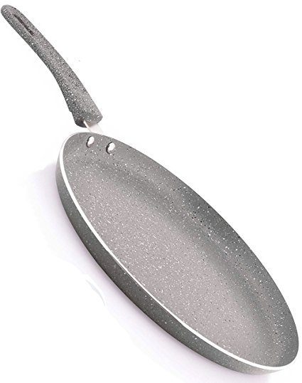 Amazon-Get Nirlon Induction Marble Tawa Non Stick for Dosa, Roti & Paratha – Grey Colour at only Rs. 479
