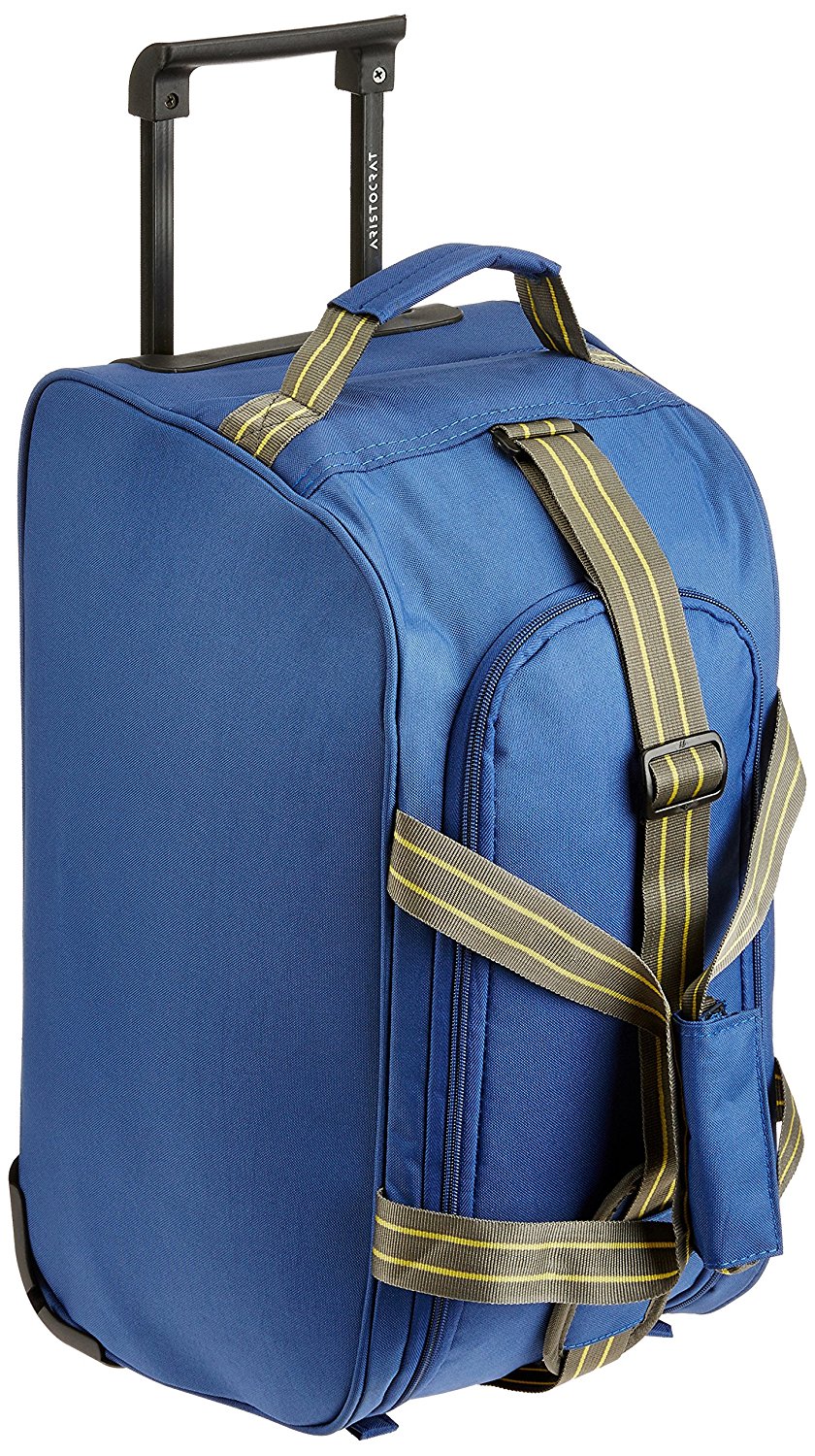Amazon – Aristocrat Polyester 54.5 cms Blue Travel Duffle Bag (DFTDAW52BLU)