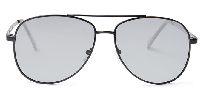 Coolwinks-Get JRS S12D4801 Black Polarized Pilot Sunglasses for Men and Women at only Rs. 599