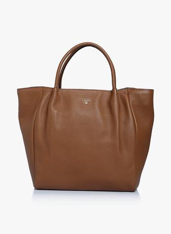 Get Da Milano Con Tan Leather Handbag at Rs. 7000