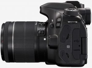Tatacliq- Canon EOS 80D DSLR Camera with EF-S18-55 IS STM Lens Black @ Rs. 73710