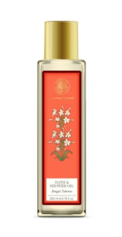 Forest Essentials- Buy MOISTURE REPLENISHING BATH SHOWER OIL BENGAL TUBEROSE at only Rs. 1795