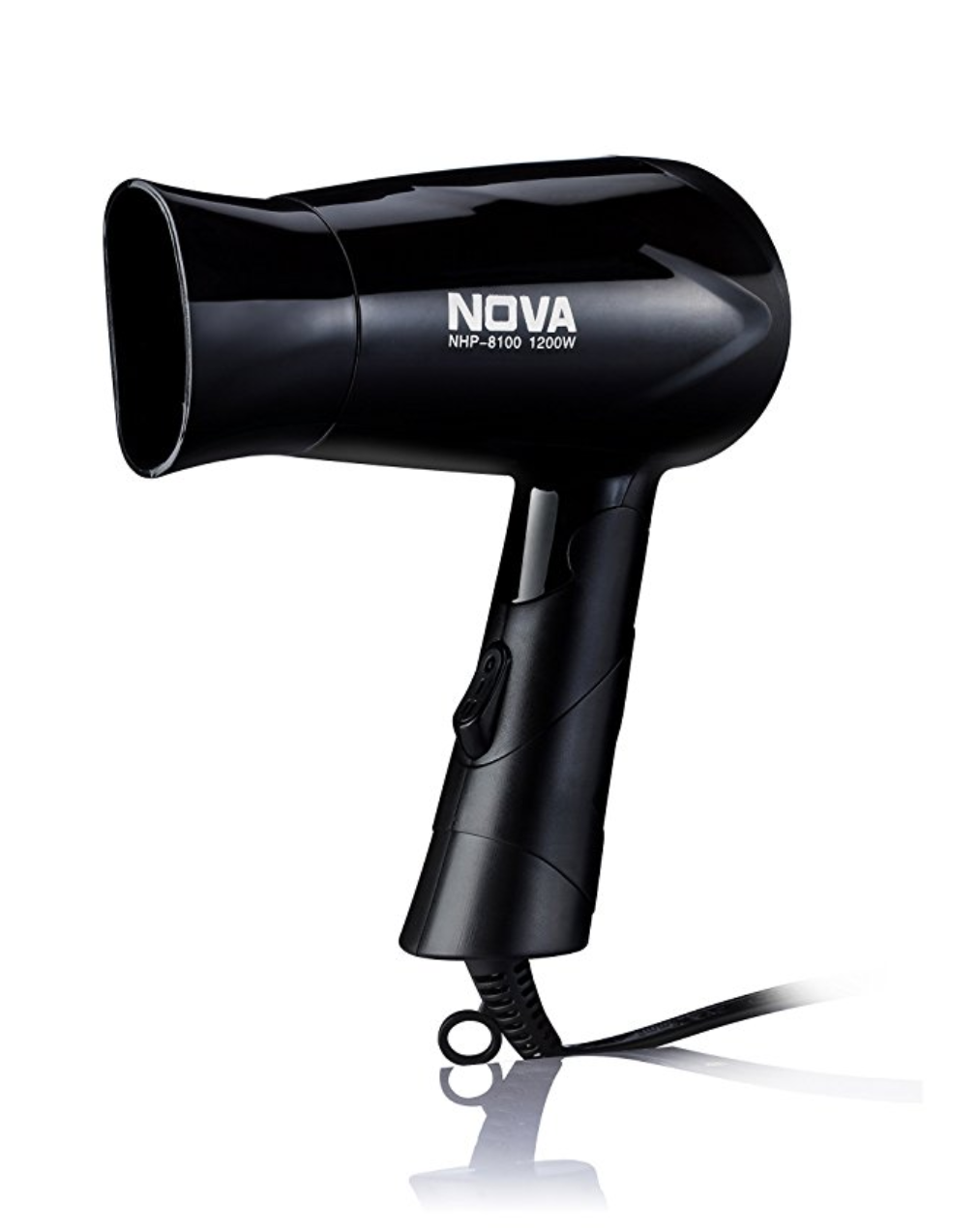 Amazon- Buy Nova NHP 8100 Silky Shine 1200 W Hot and Cold Foldable Hair Dryer at just Rs. 399