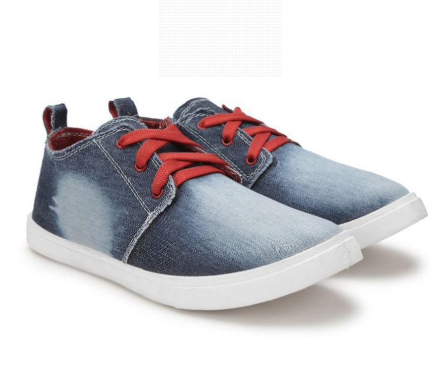 Snapdeal offers – Buy Treadfit Denim Premium Sneakers Blue Casual Shoes at only Rs. 399