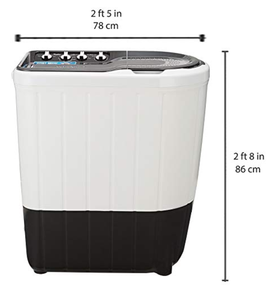 Whirlpool 7 kg Semi-Automatic Top Loading Washing Machine