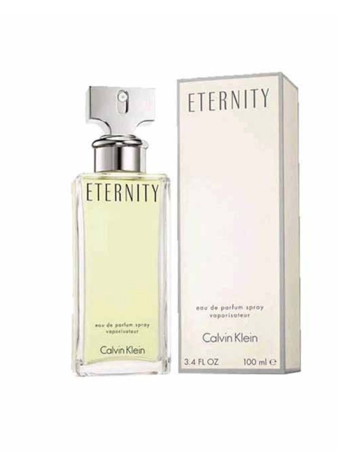 Ck Eternity Women 100 ml EDP(Get Two Luxury perfume Sample FREE )