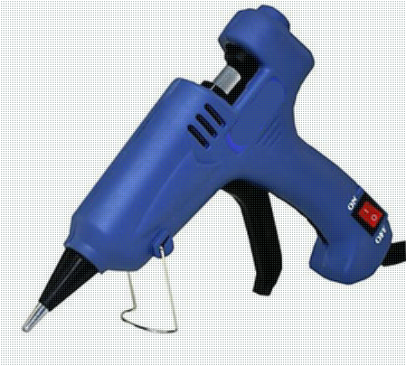 Hot Melt Electric Glue Gun 80 Watts On/Off Switch With 2 Glue Stick only at Rs. 419