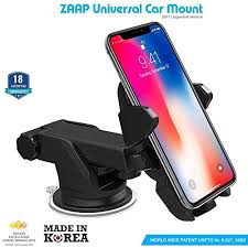 Amazon- Get Zaap Quick Touch One Premium 360 Adjustable 3-in-1 Car Mount Holder For All Smartphones (3rd Generation, Black) at Only Rs.1329
