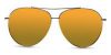 Grab 2 gold mirror pilot sunglasses