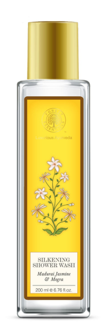 Forest Essentials – Silkening Shower Wash Madurai Jasmine & Mogra ( 200 ml ) Only at Rs. 975
