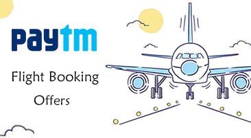 Paytm Flight 1000Rs cashback on minimum 3000Rs booking Min 2 tickets