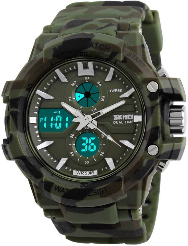 Skmei Army Sports Durable Stylish Water Resistant Watch
