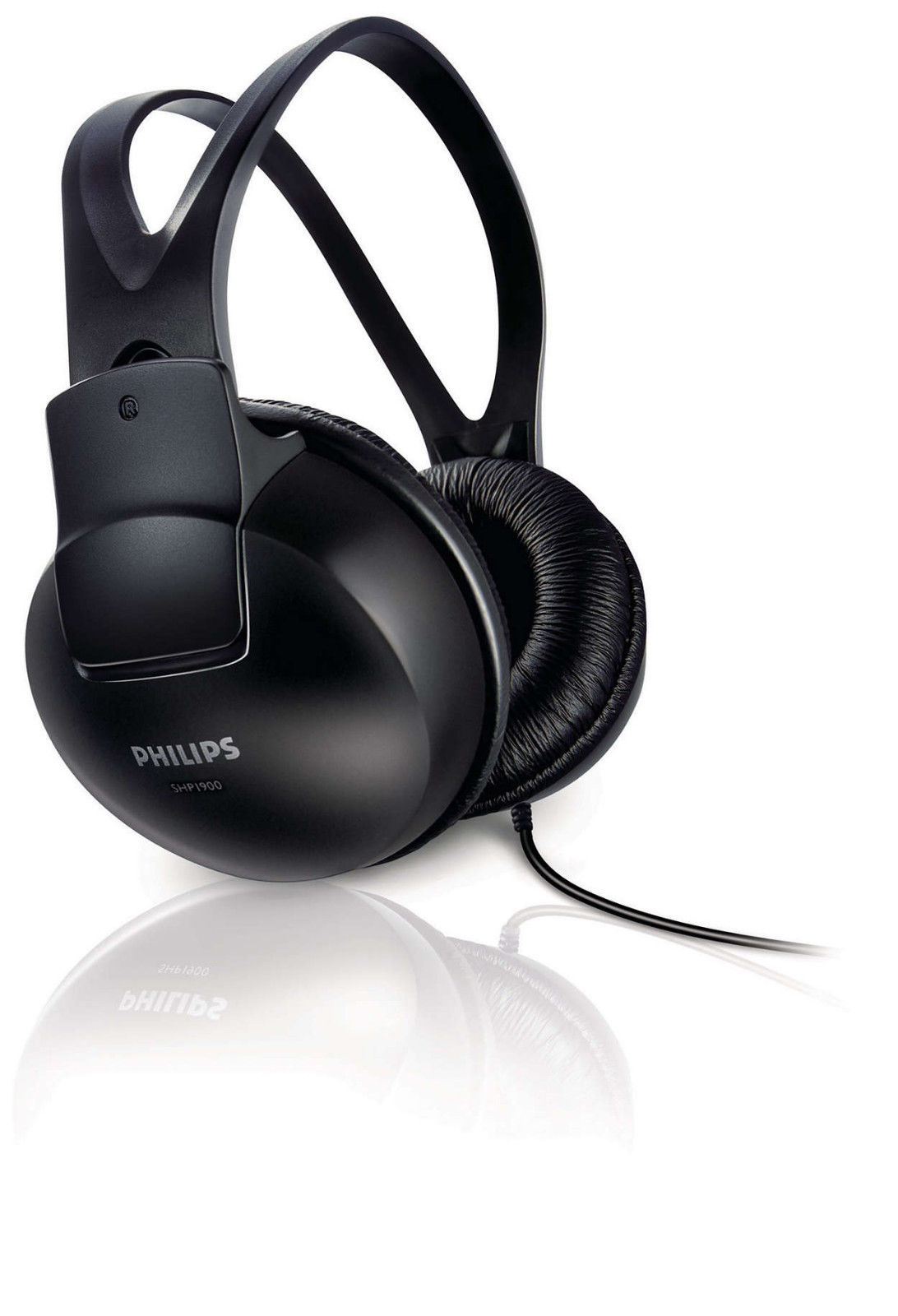 Philips SHP1900/97 Lightweight and Comfortable Headphones Black