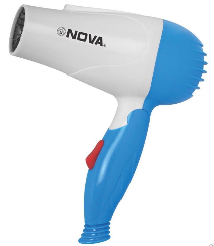 Nova/Maxel Hair Dryer Foldable 1000w Watts With 2 Speed Controls
