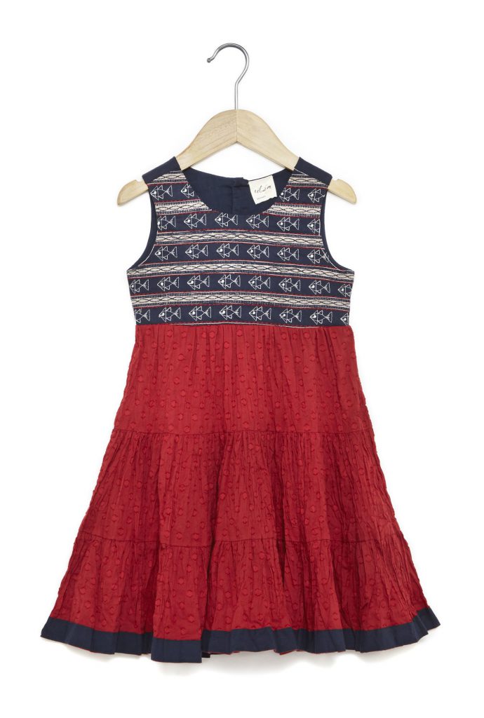 TataCliq- Utsa Kids by Westside Navy Fish Dress @ Rs. 499