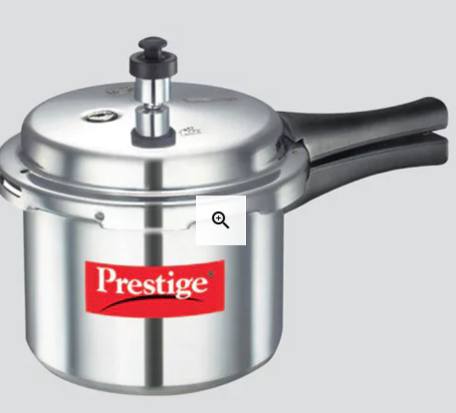 Pepperfry Offers – Buy Prestige Popular Aluminium Pressure Cooker, 3 Litres at only Rs. 1100