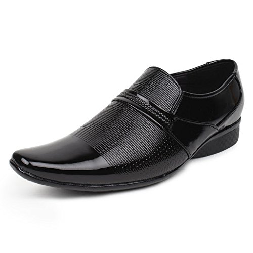 Amazon Offers – Buwch Men’s Leatherite Formal Black Shoes at Rs. 499